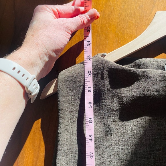 Zara Brown / Army Green Ruched Side Fitted Midi Cocktail Dress NWT - Picture 16 of 16